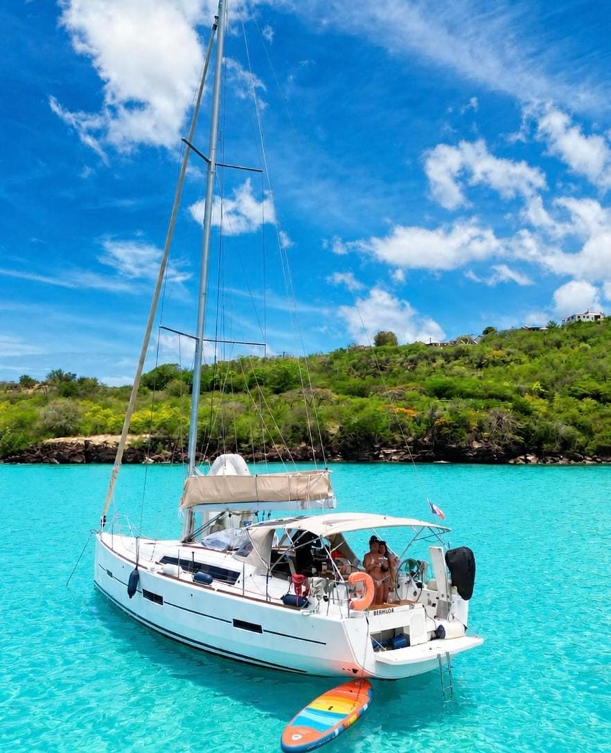Voilier Bermuda By Villa AGADA Docked boat in Leeward Islands