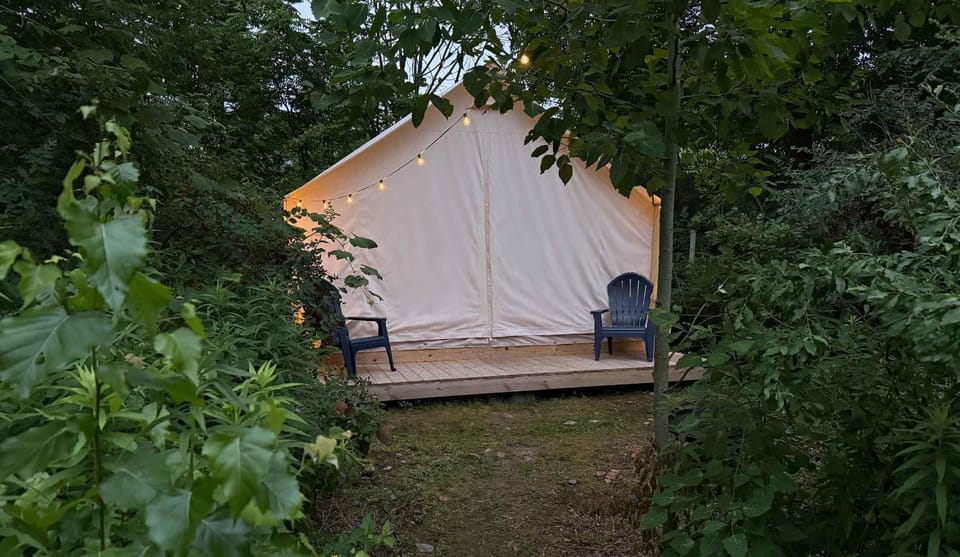 Seneca Gorge Glamping Campground/ 
RV Resort in Seneca Lake