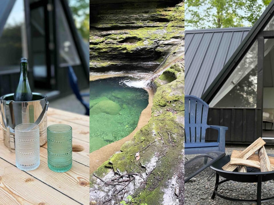 Seneca Gorge Glamping Campground/ 
RV Resort in Seneca Lake