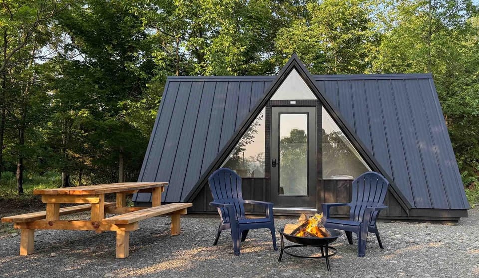 Seneca Gorge Glamping Campground/ 
RV Resort in Seneca Lake