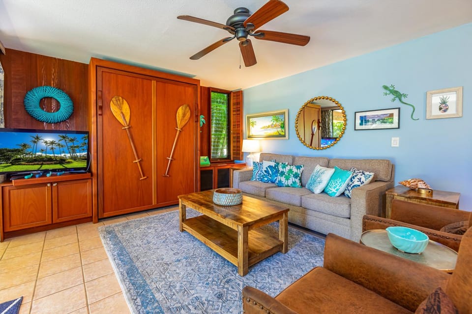Wailea Ekahi #25-C Near Keawakapu Beach, Garden View, A/C, Pool Access Apartment in Wailea