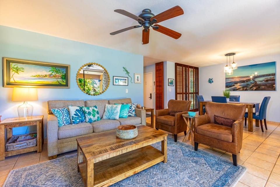 Wailea Ekahi #25-C Near Keawakapu Beach, Garden View, A/C, Pool Access Apartment in Wailea