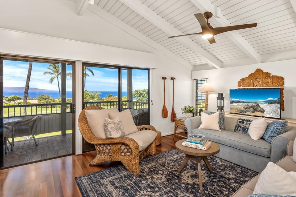 Wailea Ekolu #1508 Best Location, Panoramic Ocean View, Renovated, Full A/C Apartment in Wailea