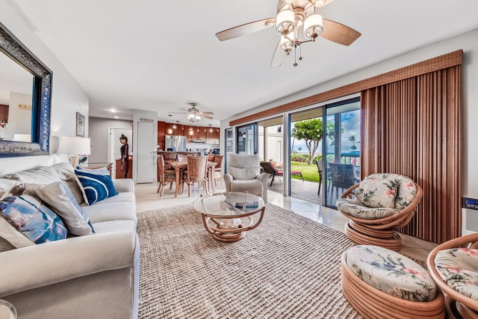 Wailea Ekolu #501 Panoramic Ocean View, Ground Floor, Wifi, A/C, Near Beach Apartment in Wailea