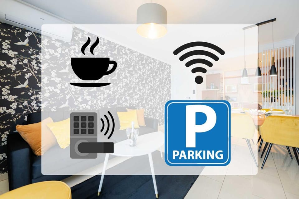 Property logo or sign, Parking