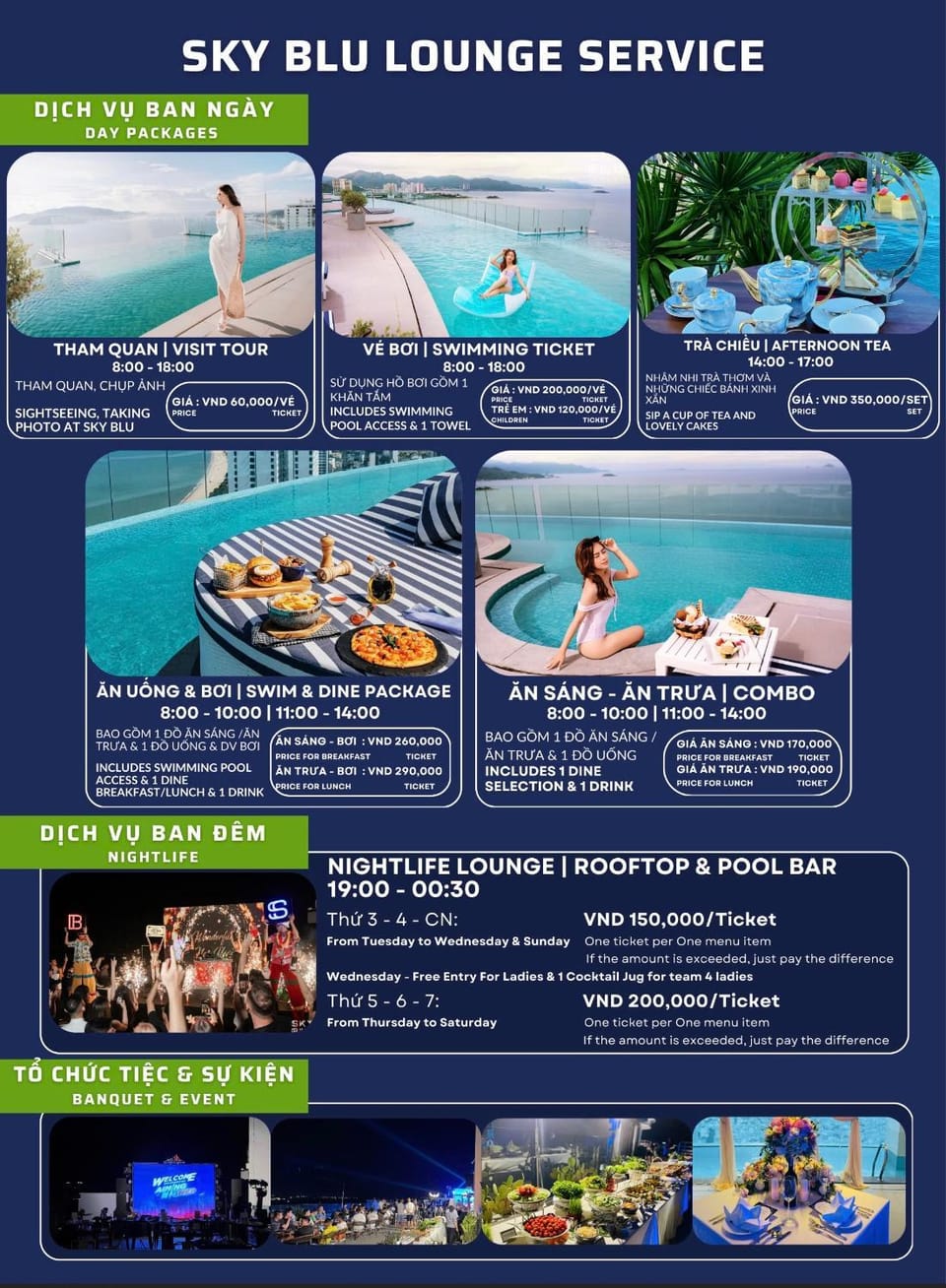 Text overlay, Swimming pool