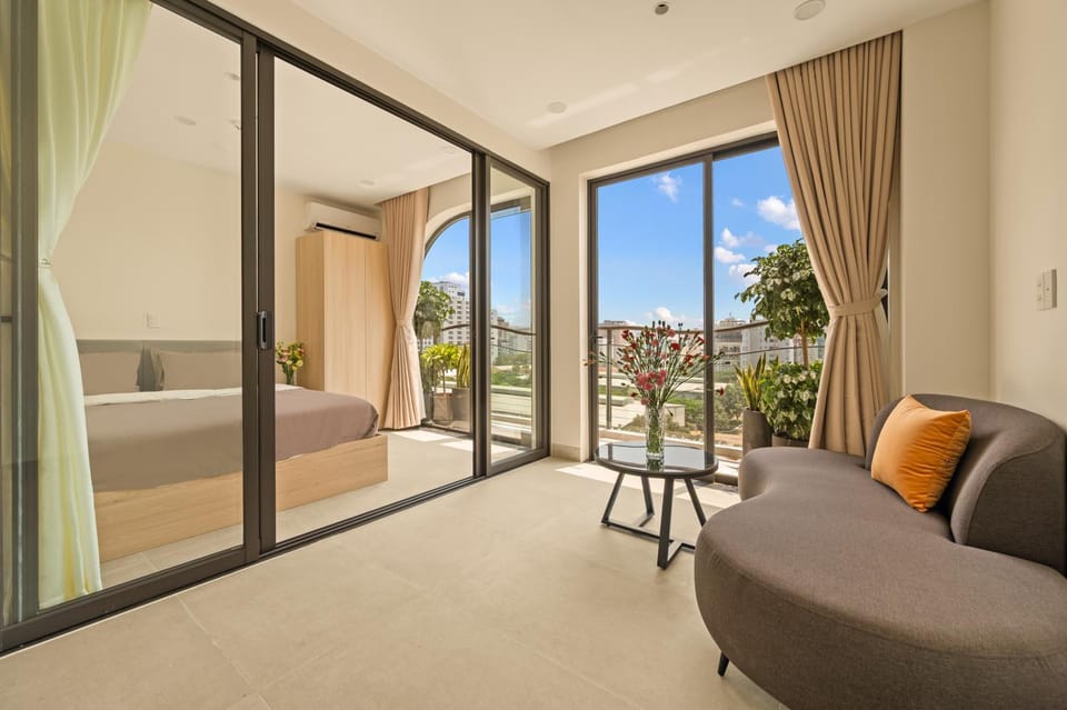 Bed, Balcony/Terrace, Photo of the whole room