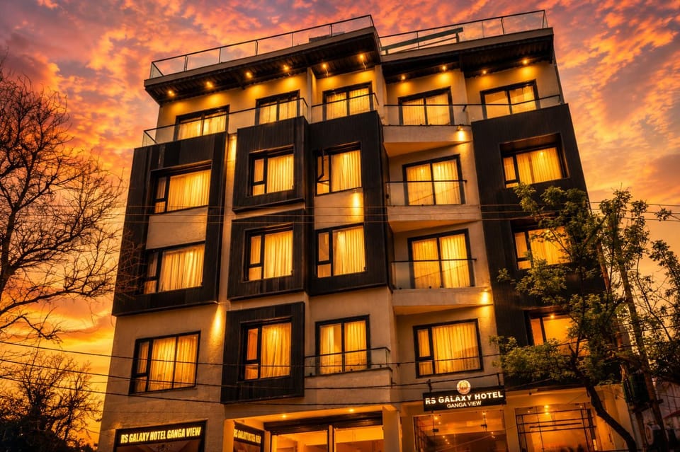 Property building, Sunset