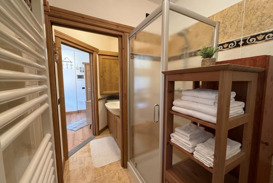 Shower, Bathroom, towels