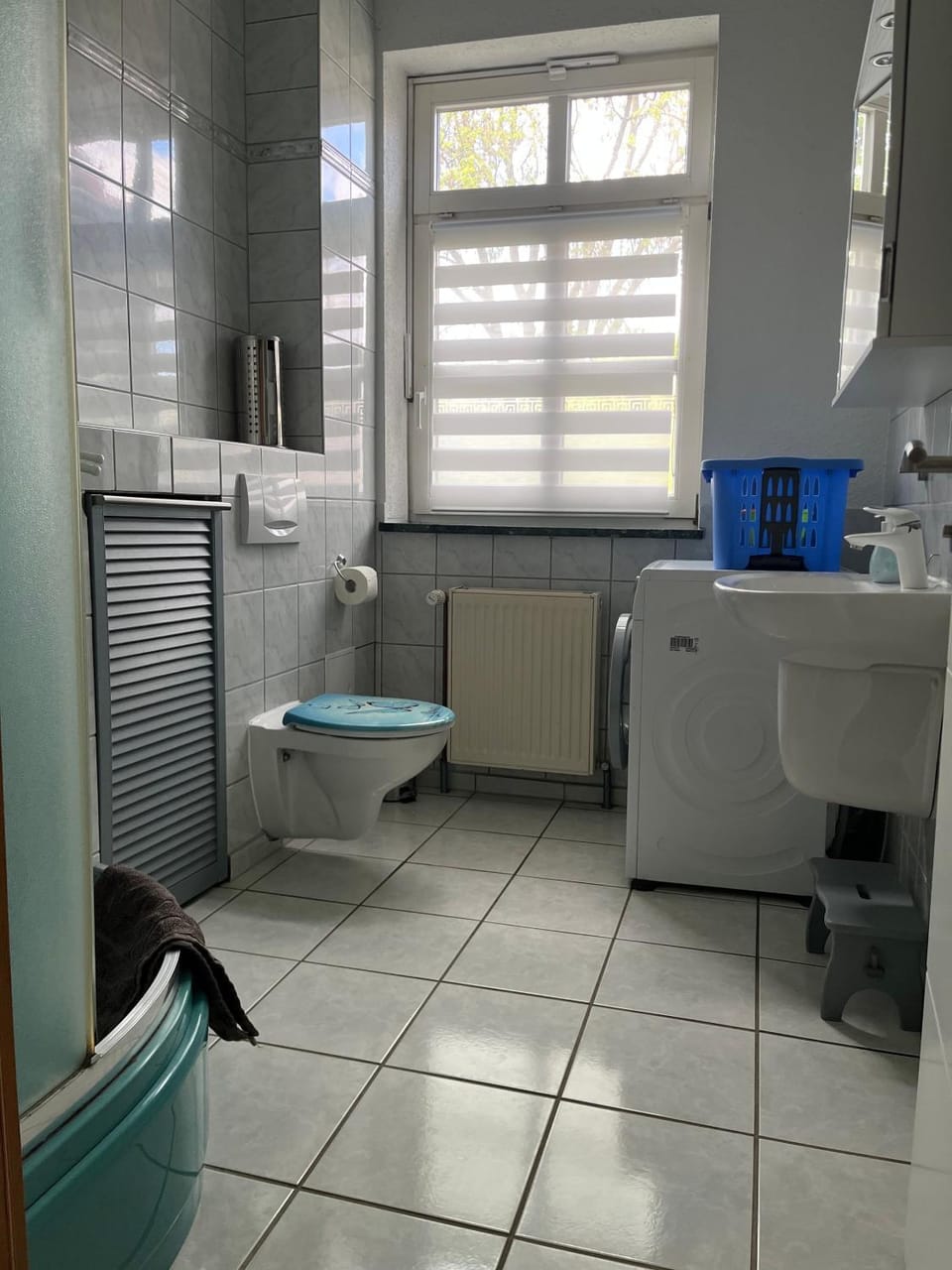 Bathroom, Living room