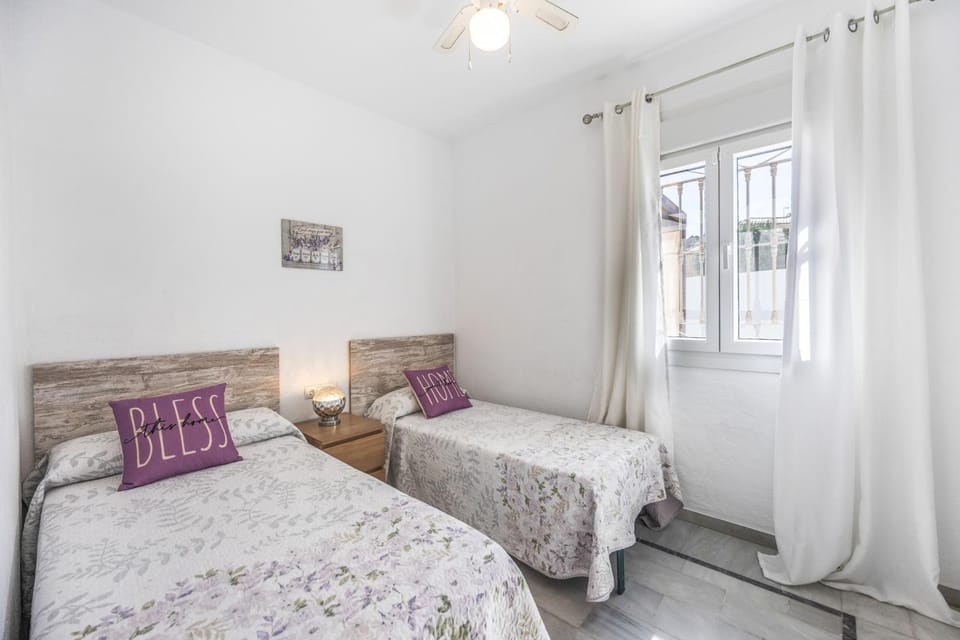 Property building, Living room, Bedroom
