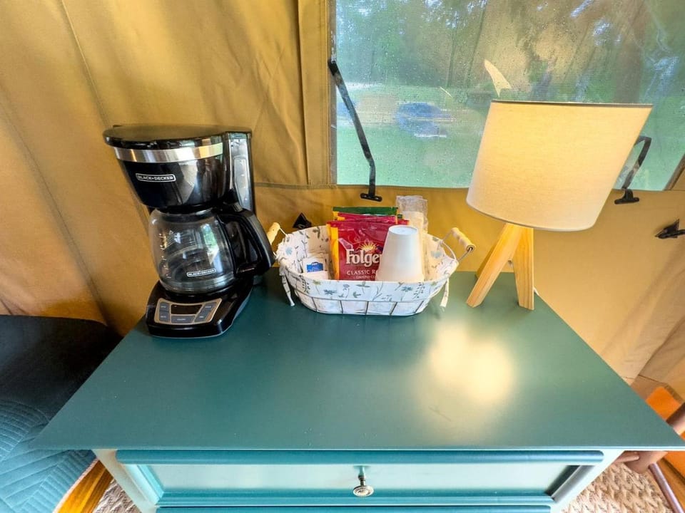 Family-Friendly Safari Tent with Marina Access Near Lake Livingston in Point Blank, Texas Luxury tent in Lake Livingston