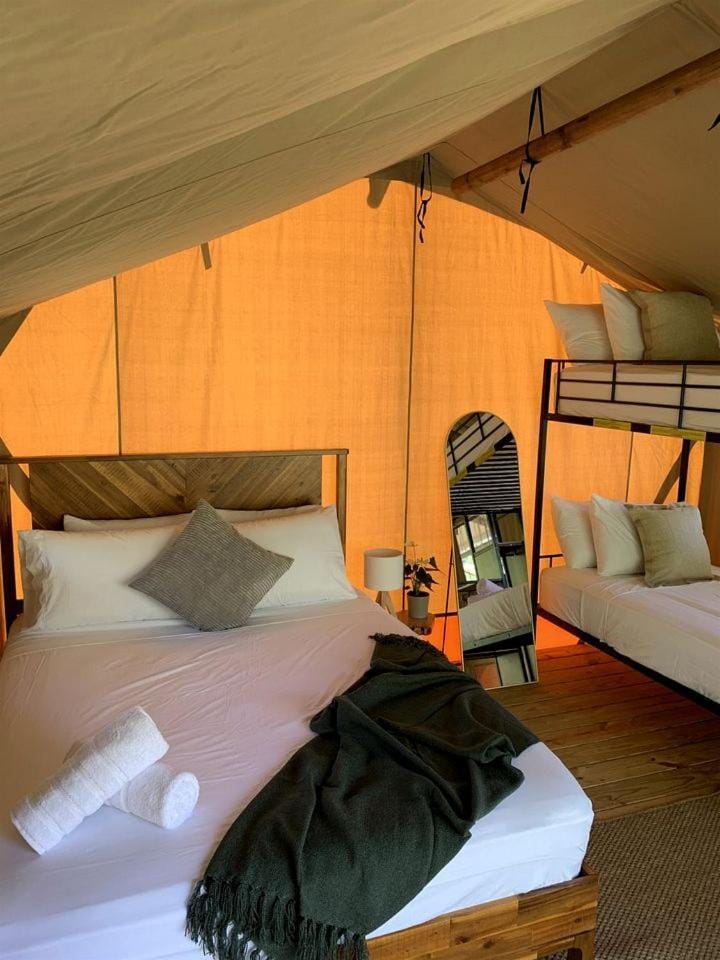 Family-Friendly Safari Tent with Marina Access Near Lake Livingston in Point Blank, Texas Luxury tent in Lake Livingston