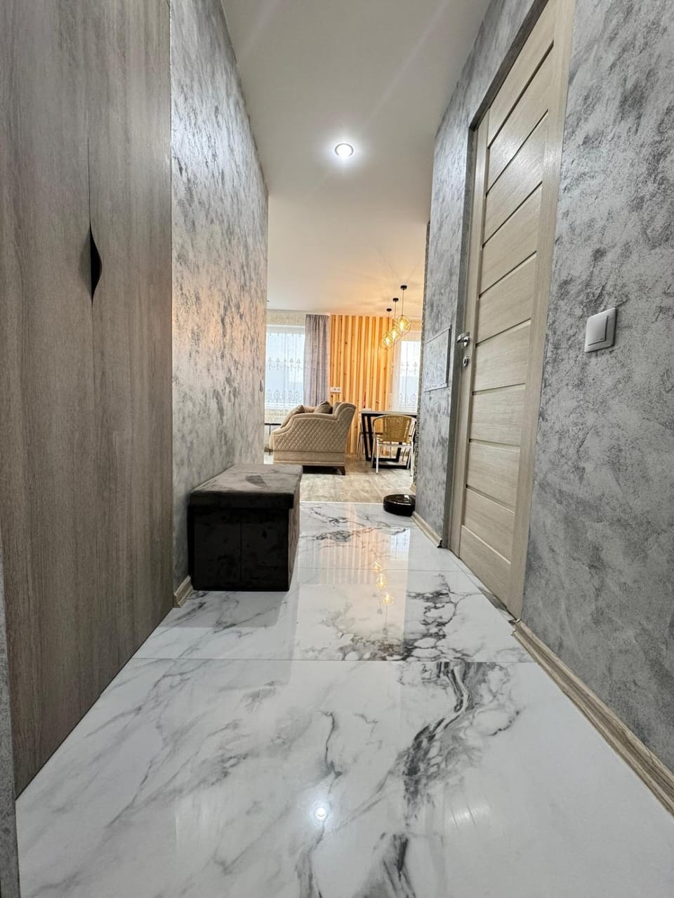 New modern studio on the 1st floor, all amenities Apartment in Latvia