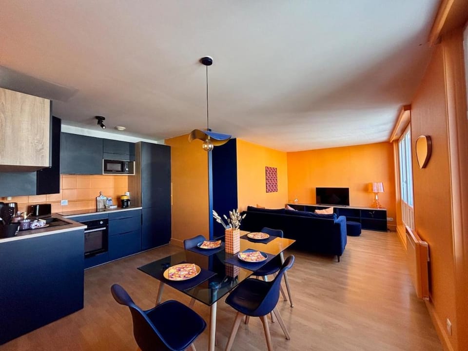 Les Cocons d'Agathe , La Mandarine , plein centre ville de Lorient Apartment in Lorient