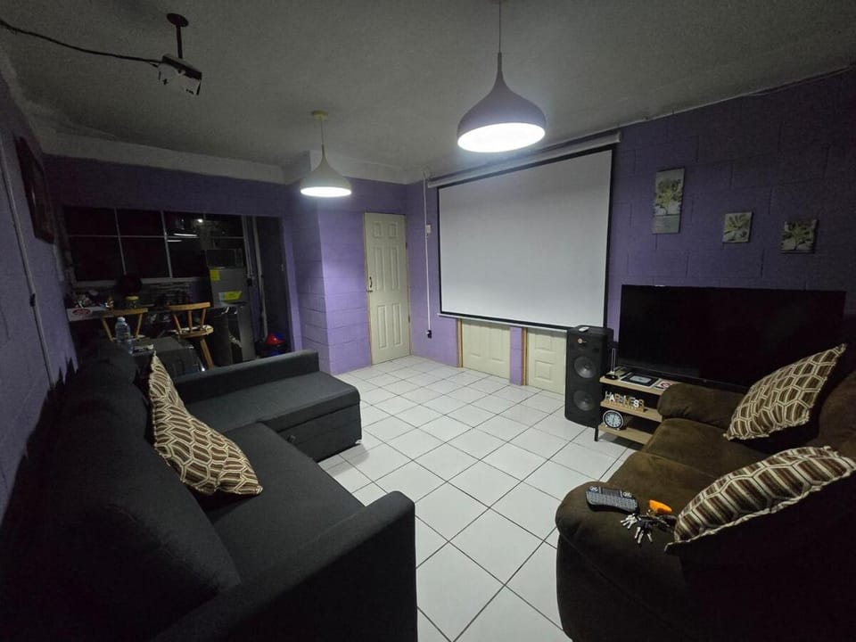 Apartment with its own 100-inch cinema Apartment in La Libertad Department, El Salvador