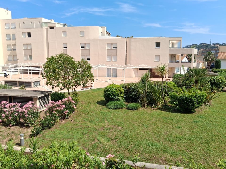Property building, Garden view