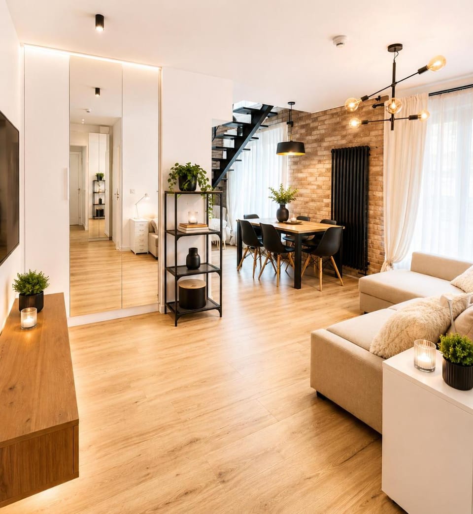 Downtown Garden Loft Apartment in Gdansk