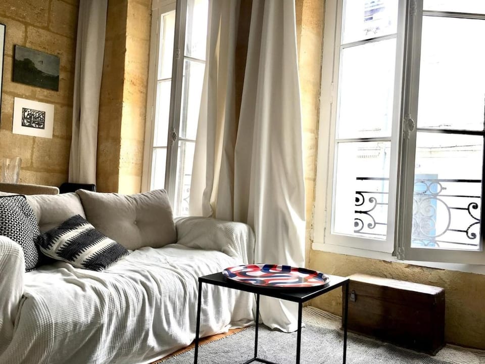Immeuble pierre studio tramD Fondaudege Boulevard Apartment in Bordeaux