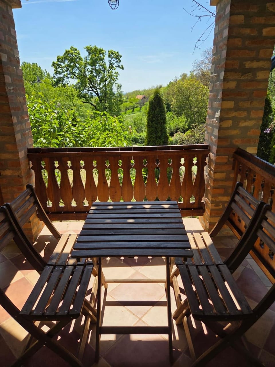 Balcony/Terrace, Seating area, Garden view