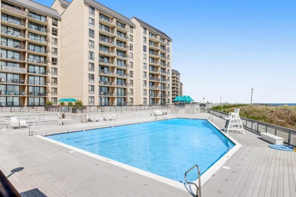Sea Colony 5th floor condo with balcony & gym partial ocean view House in Sussex County