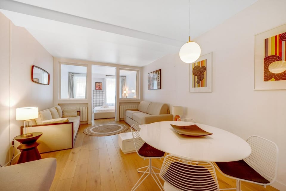 Faubourg Ivory Duplex Apartment in Paris