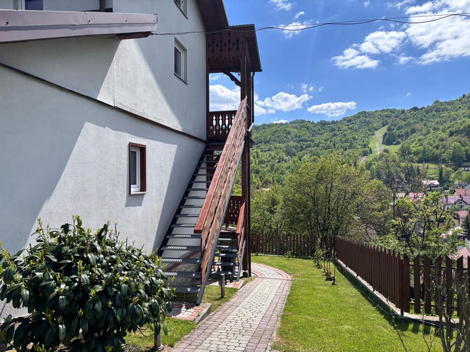 Property building, Natural landscape, Mountain view
