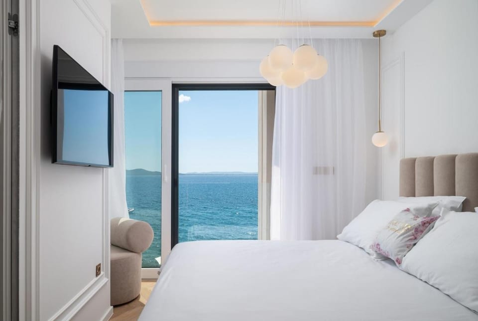 Villa Silvio first row, heated infinity pool Villa in Zadar County