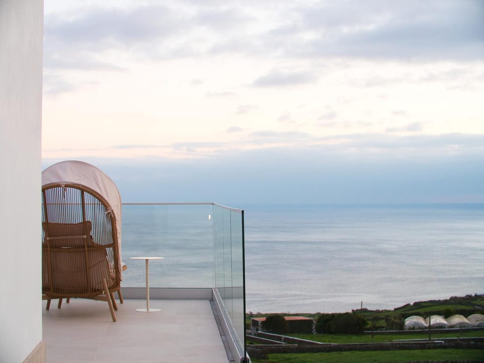 Off site, Day, Natural landscape, View (from property/room), Balcony/Terrace, Sea view, Sunset