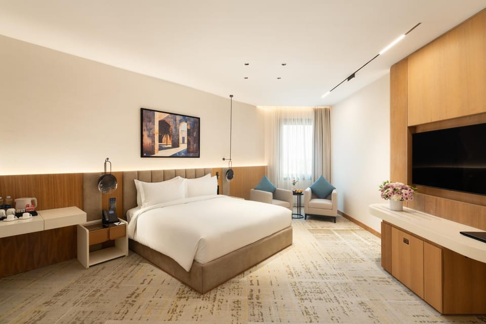 Bed, TV and multimedia