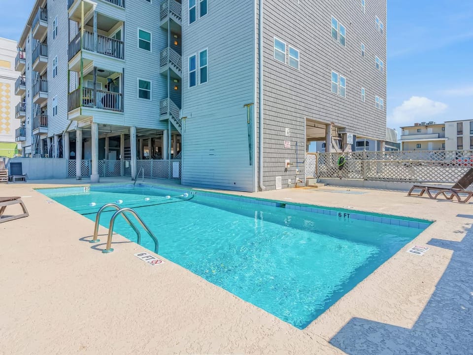 Cherry Grove Condo Steps to Beach Sleeps 8 House in North Myrtle Beach