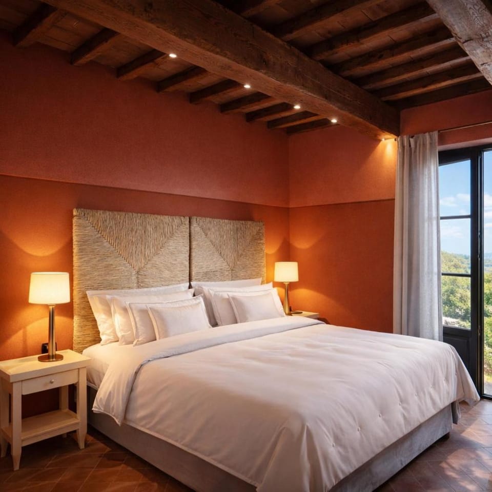 Bed, Bedroom