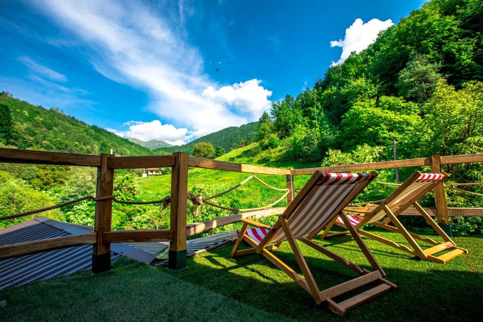 Natural landscape, Balcony/Terrace, Mountain view