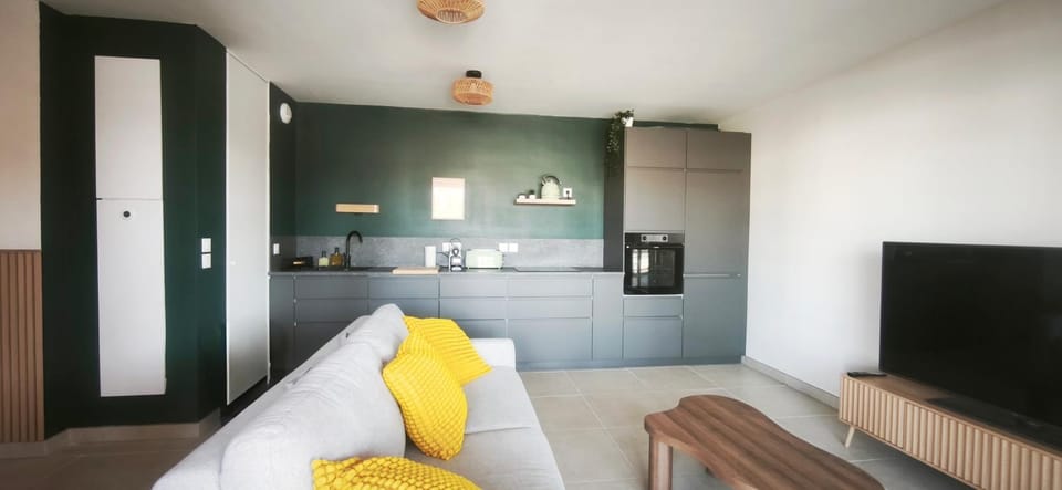 Appartement Climatisé avec spacieuse terrasse à Uzès Apartment in Uzes