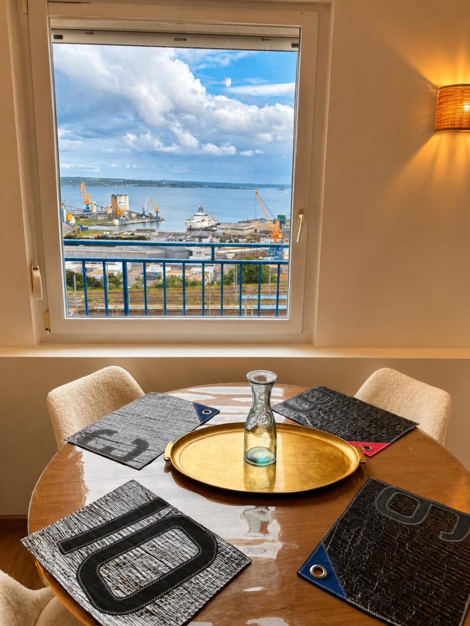 Superbe T3 centre ville gare vue rade Apartment in Brest