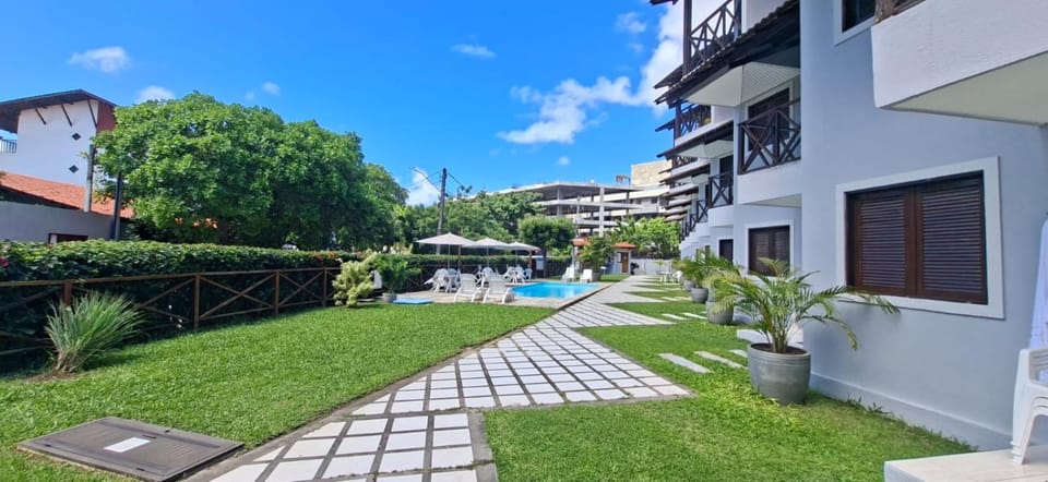 Porto Merepe - Apartamento 3 Quartos à 60 metros da Praia de Porto de Galinhas - No Centro - Quartos com Ar Condicionado - Máquina de Lavar Roupas - Área Gourmet com Churrasqueira no Ambiente da Piscina - Internet Apartment in Ipojuca