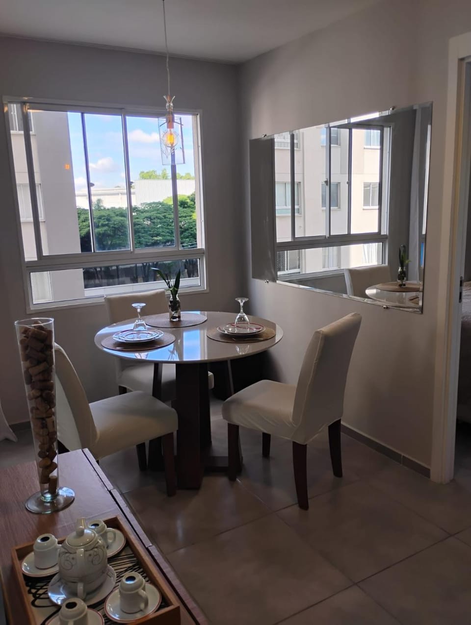 Apartamento aconchegante a 12 minutos do aeroporto Guarulhos Apartment in Guarulhos