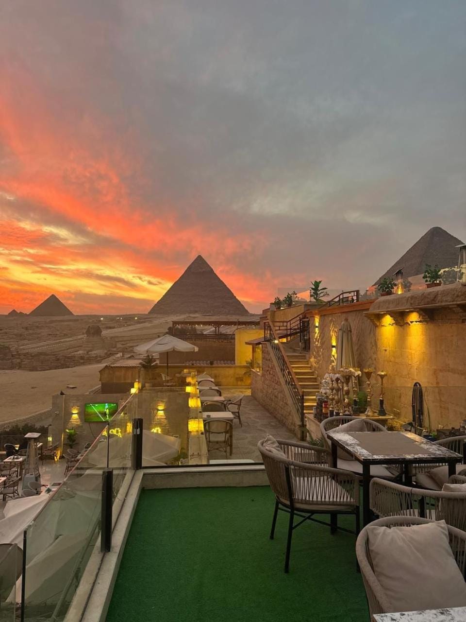 Nearby landmark, View (from property/room), Sunset