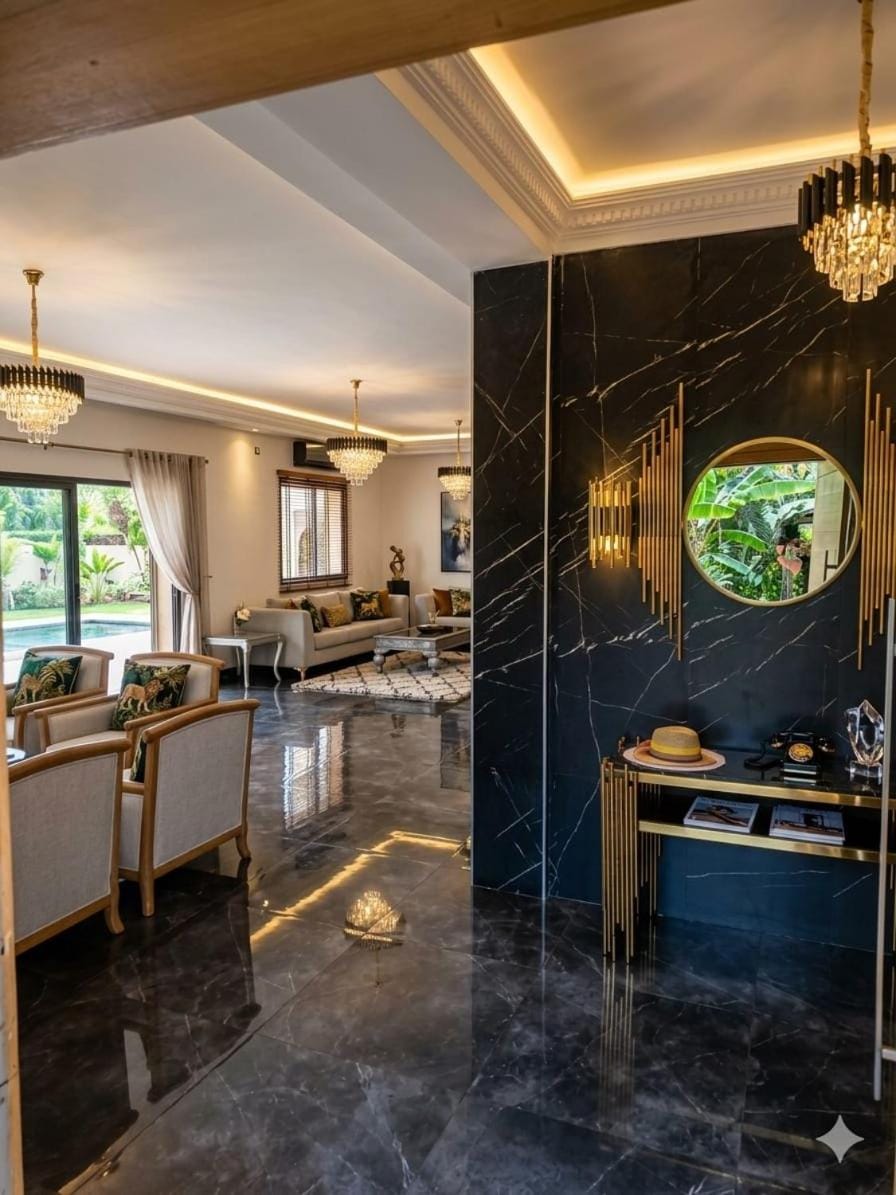 Villa Nathalie chambres doubles 4 personnes Bed and Breakfast in Marrakesh-Safi