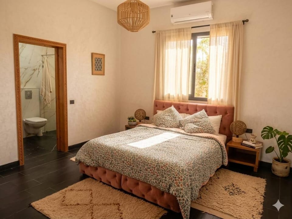 Villa Nathalie chambres doubles 4 personnes Bed and Breakfast in Marrakesh-Safi
