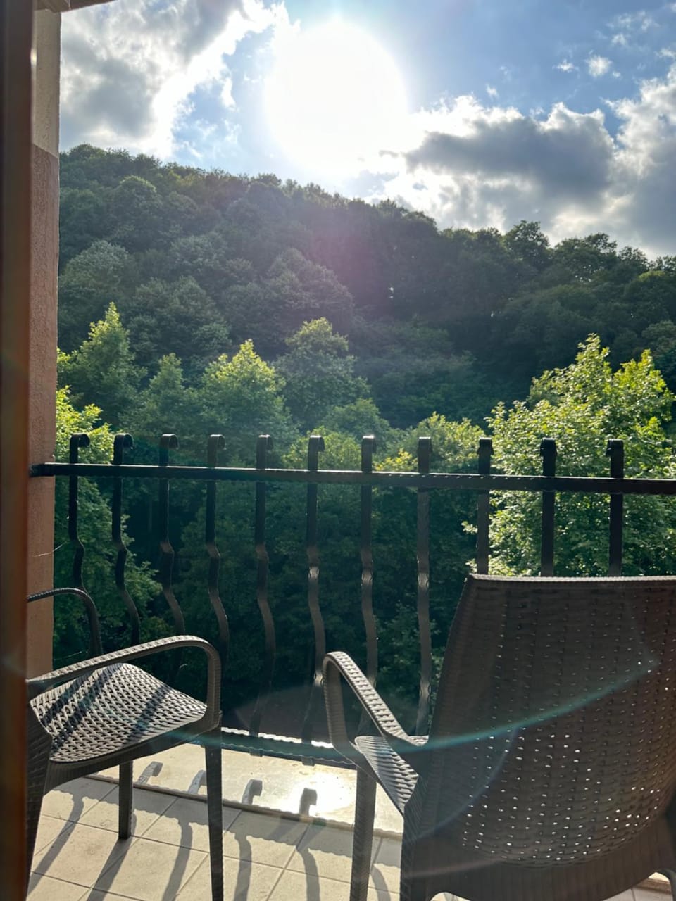 Natural landscape, Balcony/Terrace, Quiet street view