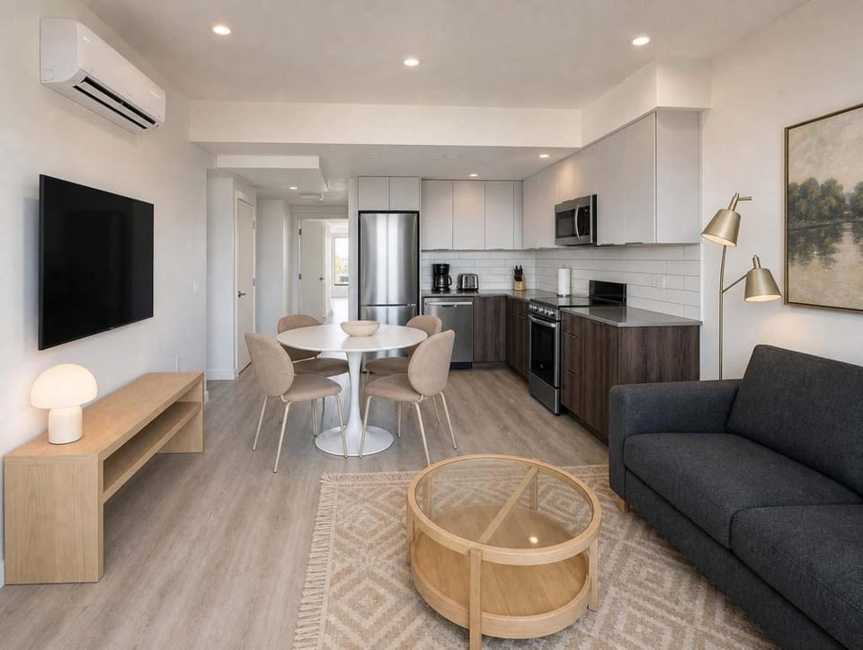 Brand New 1BR Suite with AC Walk to The Drive Apartment in Vancouver
