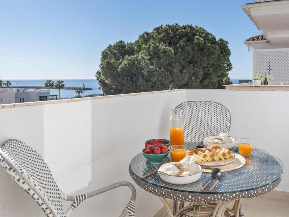 View (from property/room), Balcony/Terrace, Sea view