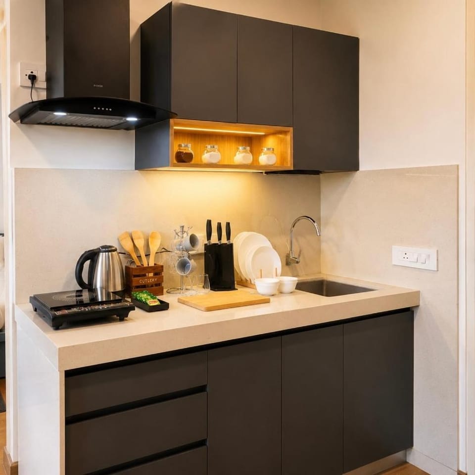 Olyra Living Cozy Luxury Near Airport Apartment in Pune