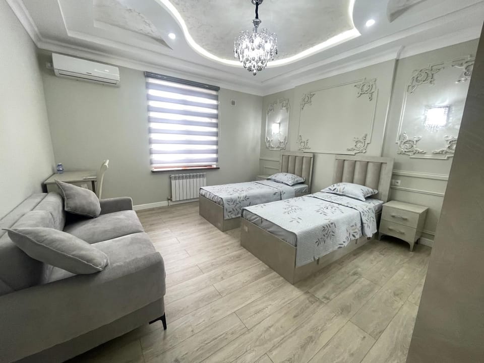 Bedroom, air conditioner
