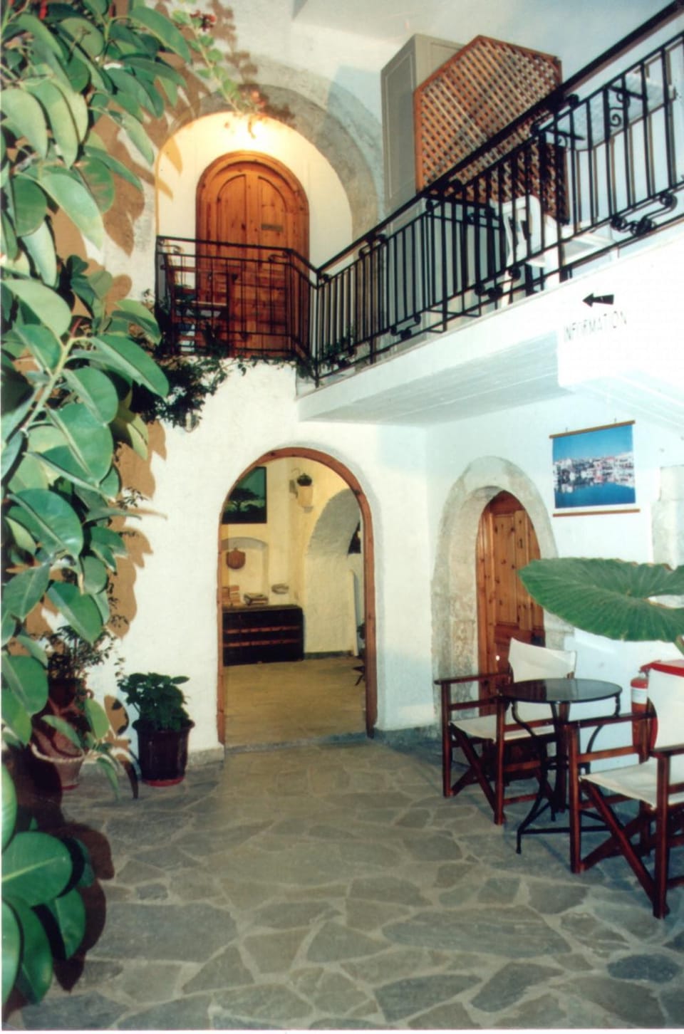 Inner courtyard view