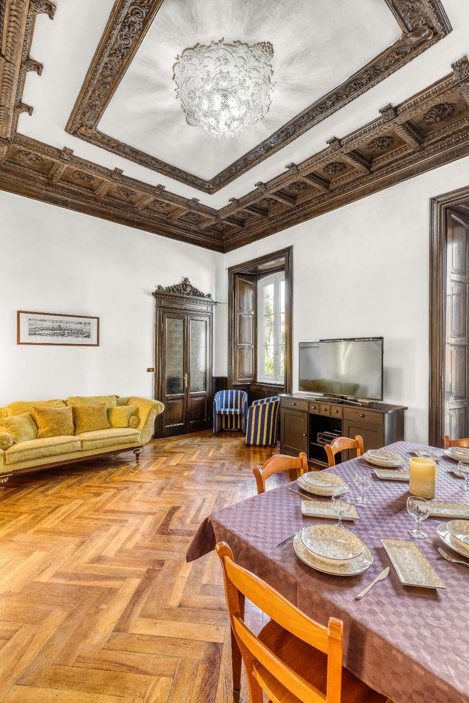 Property building, Living room