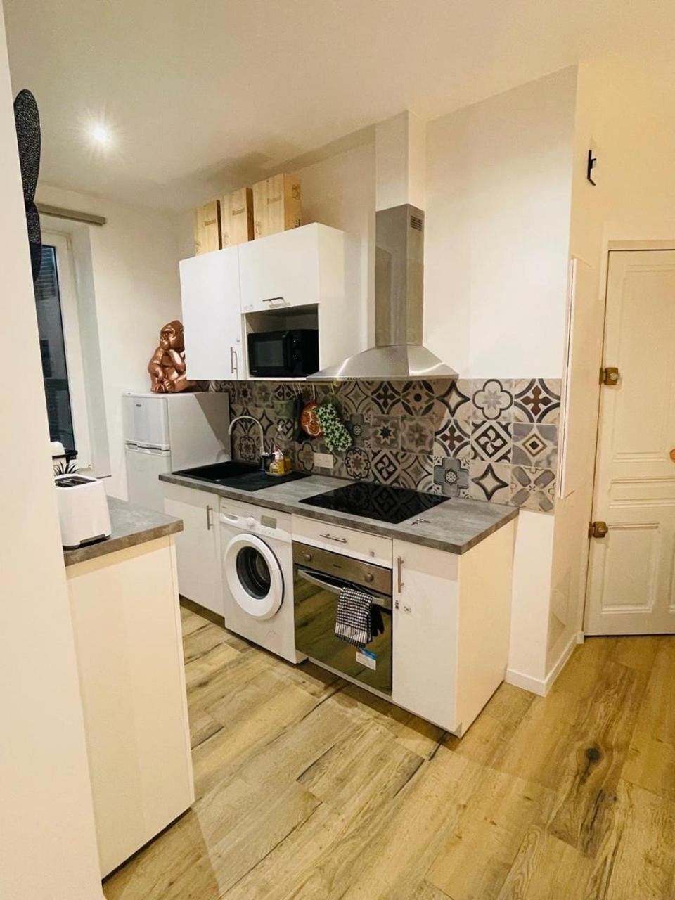 Joli appartement avec jardin, 2 chambres, centre ville de Nice Apartment in Nice