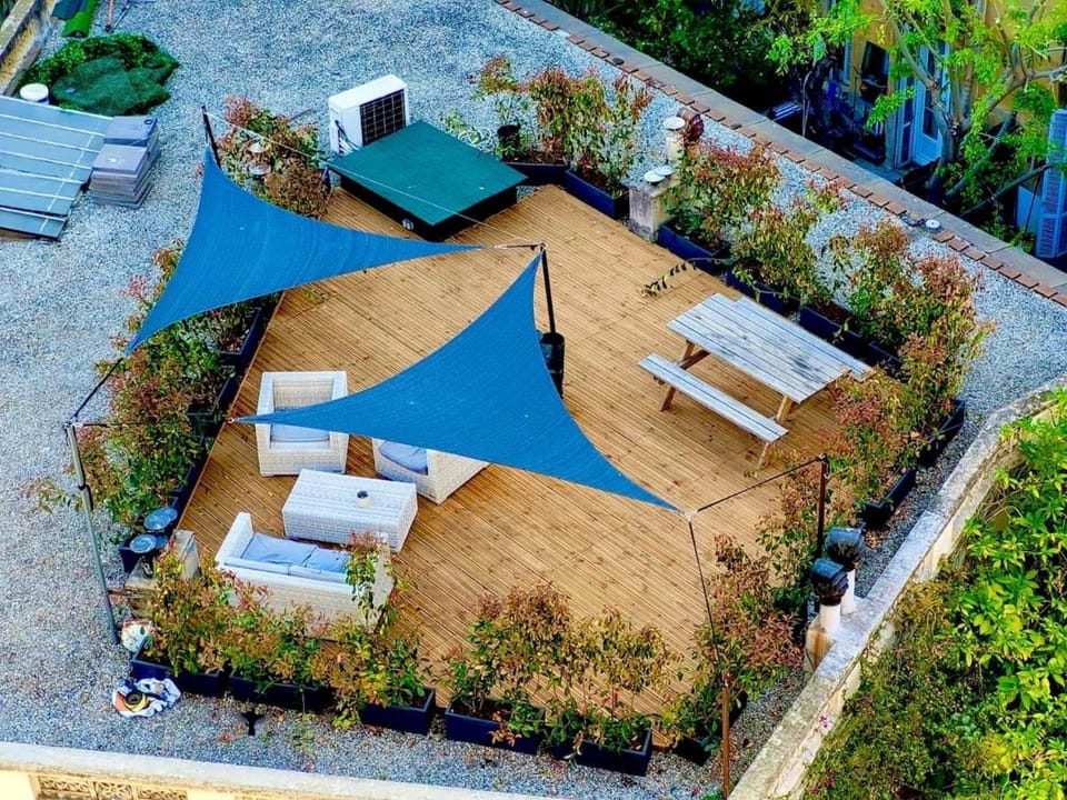 Joli appartement avec jardin, 2 chambres, centre ville de Nice Apartment in Nice