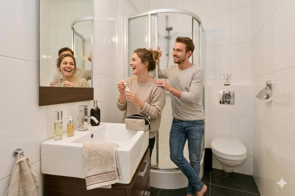 Studio with terrace in City Center including Netflix at Central Station Apartment in Antwerp